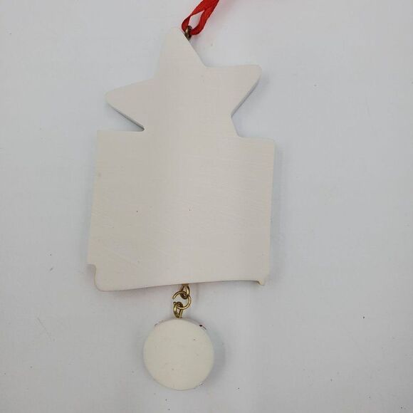 Kurt Adler Christmas Ornament Home Run Baseball Can Personalize New - Picture 3 of 4